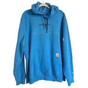 Carhartt Force Relaxed 2XL Lightweight LOGO Pullover Hoodie NWT $50